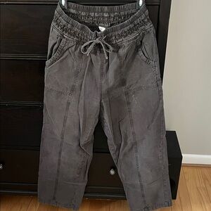 Aerie Charcoal Cargo Pants